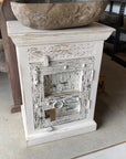Indian White Wash Timber 60cm Vanity | Assorted Designs