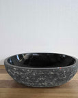 Oval Andesite Burn Stone Basin 01