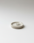 Round Beige Marble Incense Holder