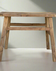 Rustic Teak Console Table - 100cm Length | Made To Order