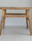 Rustic Teak Console Table - 100cm Length | Made To Order