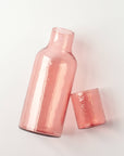 Handblown Hammered Glass Carafe: Blush