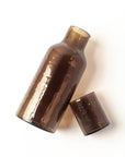 Handblown Hammered Glass Carafe: Blush
