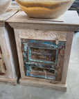 Indian Acid Wash Timber 60x40x80cm Vanity | Assorted Designs