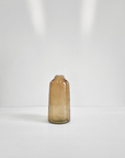 Handblown Hammered Glass Bud Vases: Blush / Siena