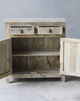 Adah Indian Carved Cabinet