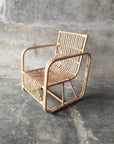 Amber Natural Rattan Arm Chair