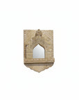 Amina Indian Carved Arch Timber Mirrors