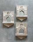 Amina Indian Carved Arch Timber Mirrors
