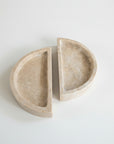 Arch Beige Marble Stone Dish | Pre Order