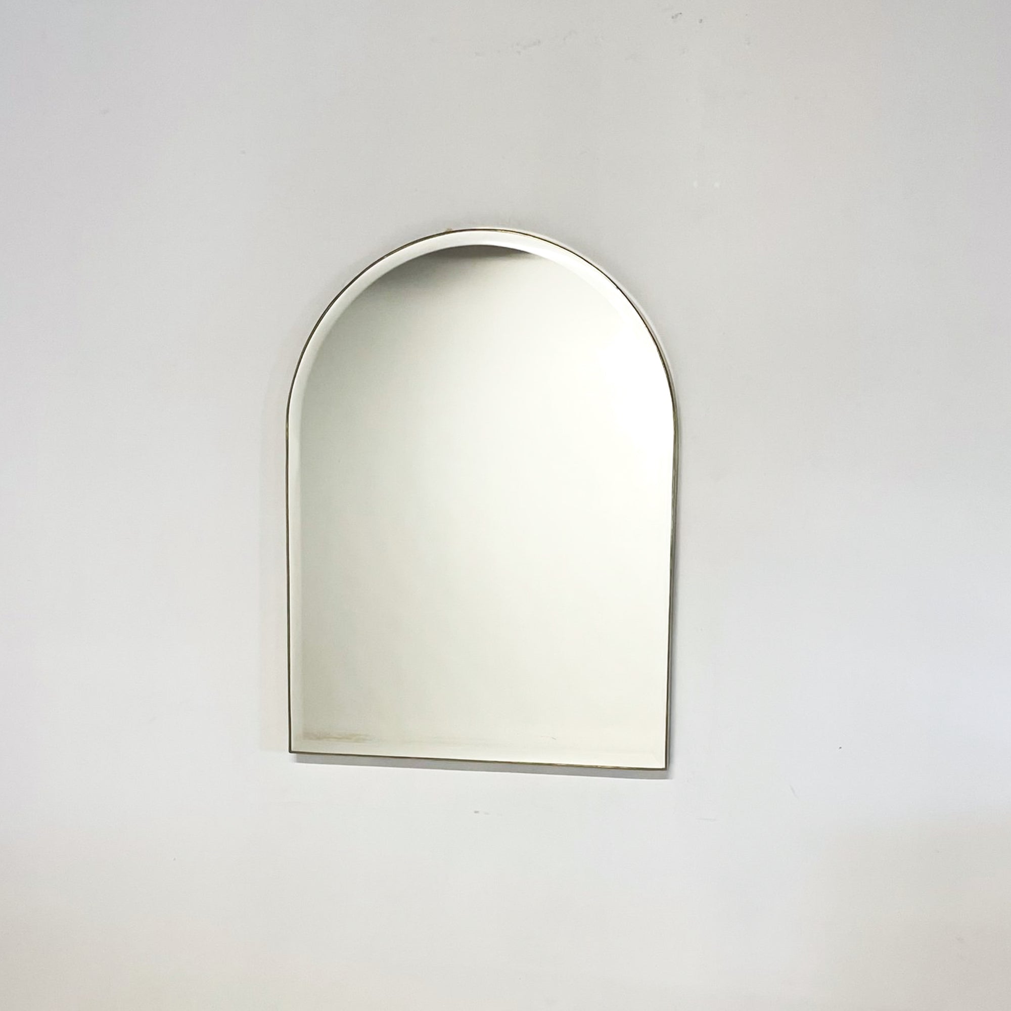 Arch Metal Bevelled Mirror 60x80cm