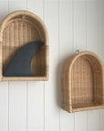 Zion Arch Rattan Wall Shelf