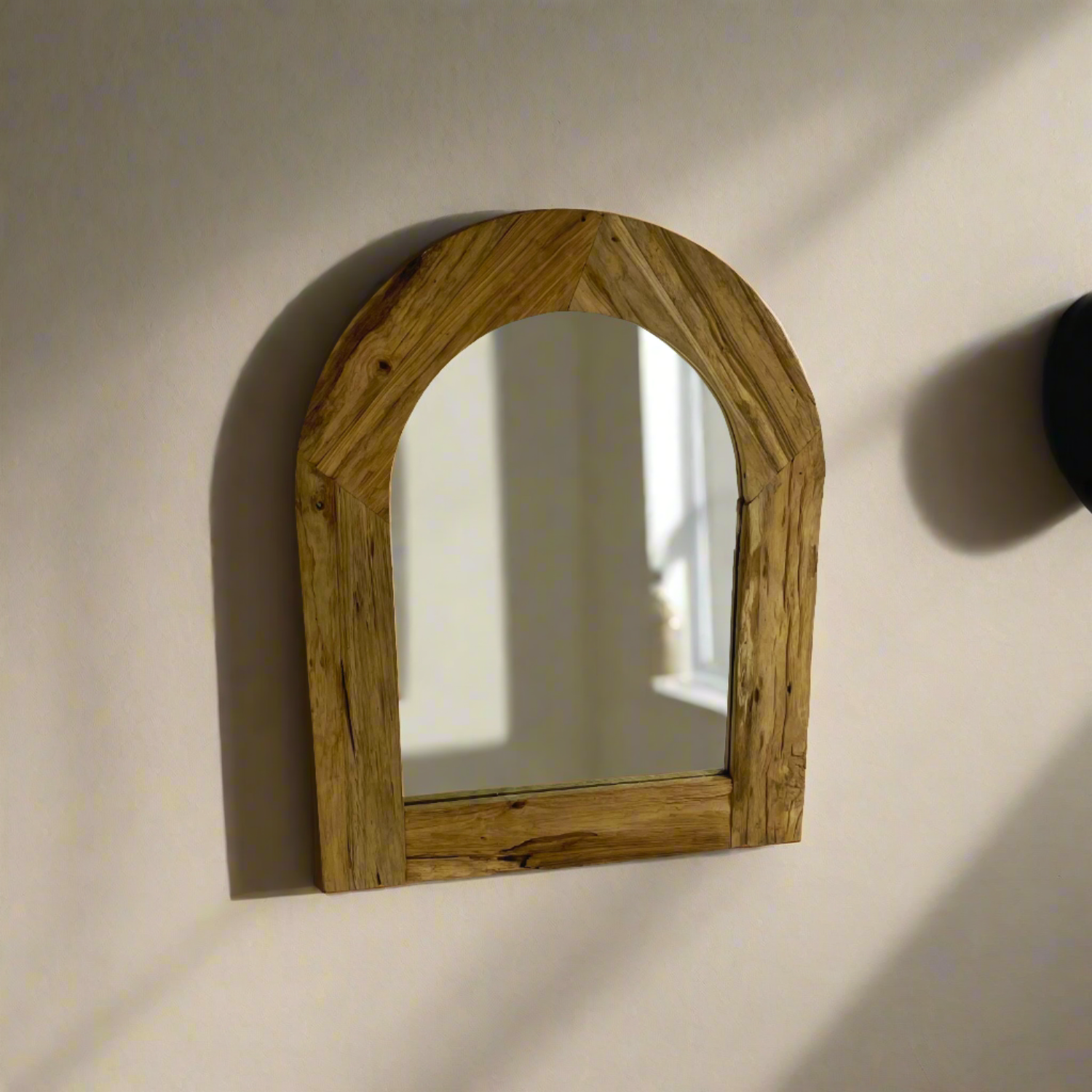 Arch Teak Mirror 80x100cm