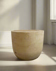 Arona Round Timber Side Table | Made To Order
