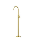 Otus Slimline Bath Filler Floor Mixer - Brushed Gold | Pre Order