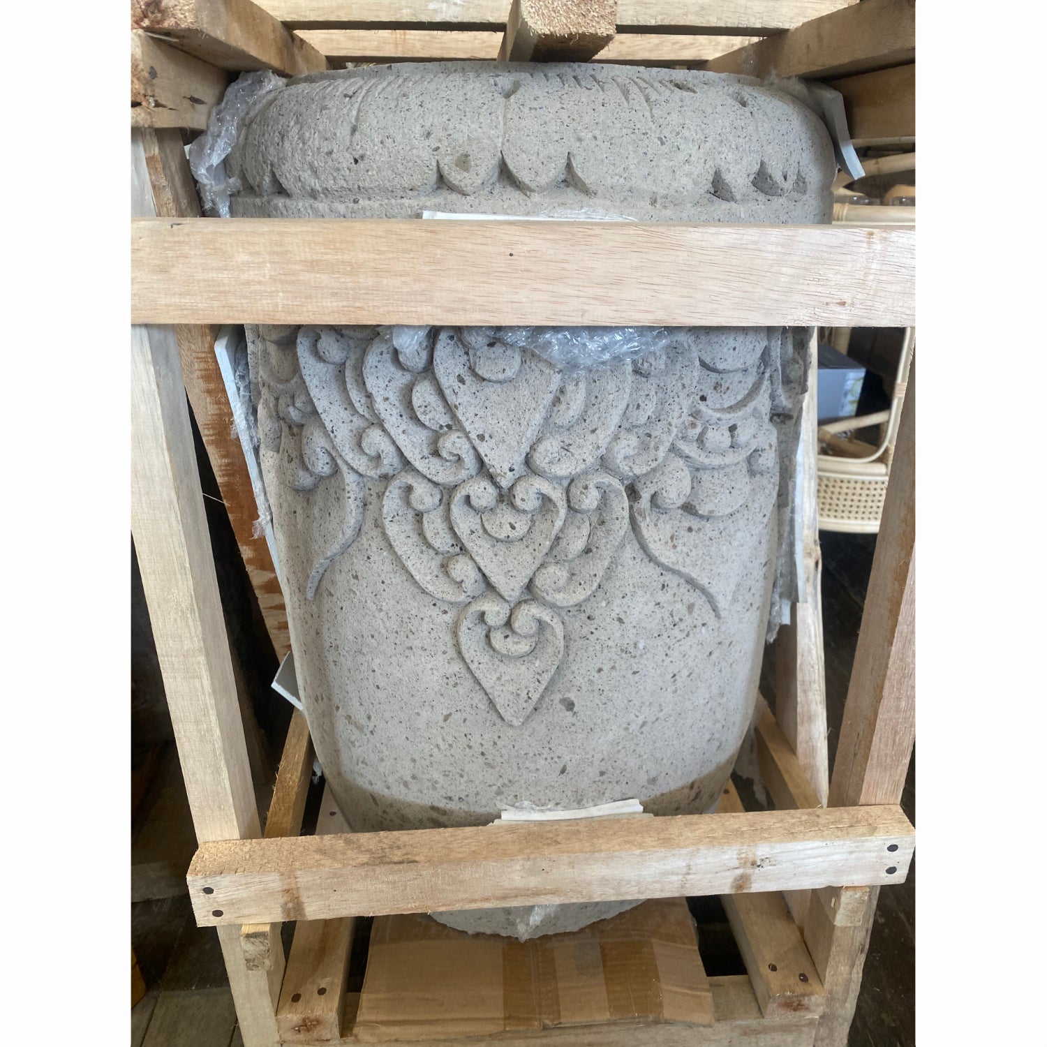 Balinese Handcarved Pot