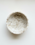 Beige Marble Stone Round Dish 9cm Dia