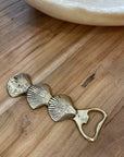 Brass Clam Shell Bottle Opener