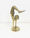 Brass Handstand Mermaid