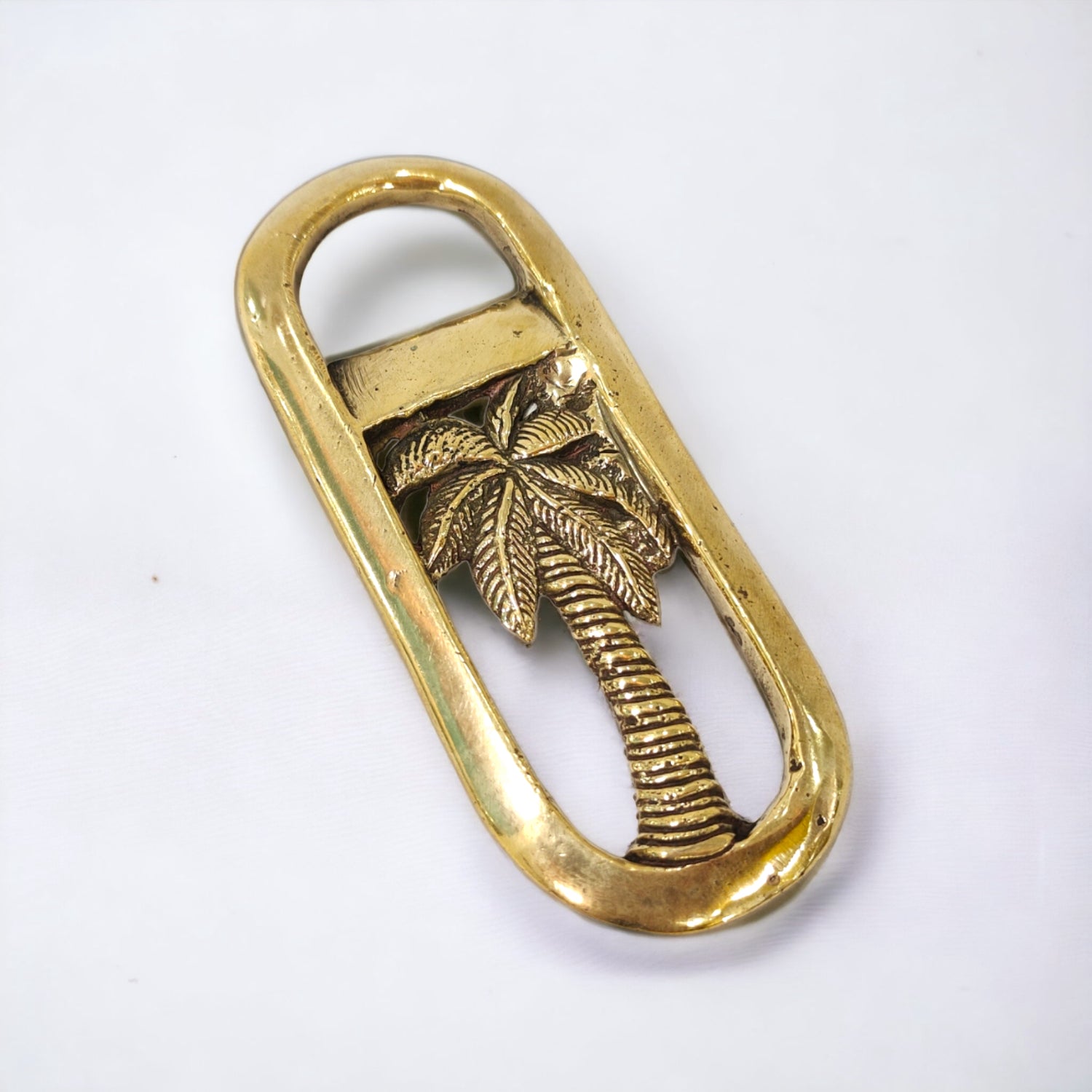Brass Palm Bottle Opener