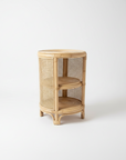Caba Weave Rattan Side Table 56cm H