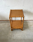 Caramel Bangalow Rattan Side Table | Made To Order