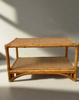 Caramel Bangalow Split Cane Coffee Table