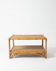 Caramel Bangalow Split Cane Coffee Table