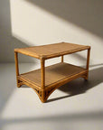 Caramel Bangalow Split Cane Coffee Table