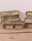 Carved Indian Vintage Timber Brick Mould - Double