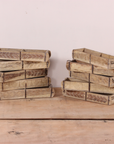 Carved Indian Vintage Timber Brick Mould - Double