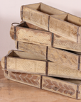 Carved Indian Vintage Timber Brick Mould - Double