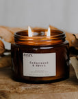 Extra Large Amber Drift Trading Co. Soy Wax Candles