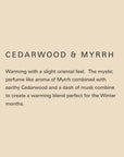 Medium Amber Drift Trading Co. Soy Wax Candles