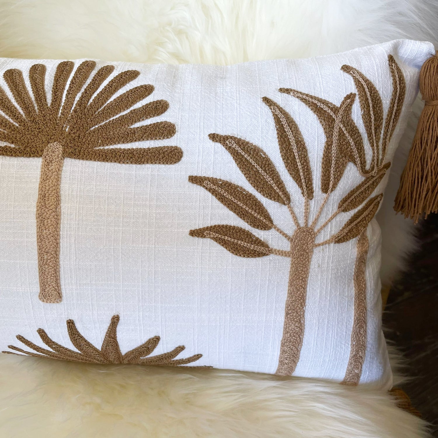 Chocolate Desert Oasis Lumbar Cushion 30x50cm