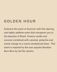Extra Large Amber Drift Trading Co. Soy Wax Candles
