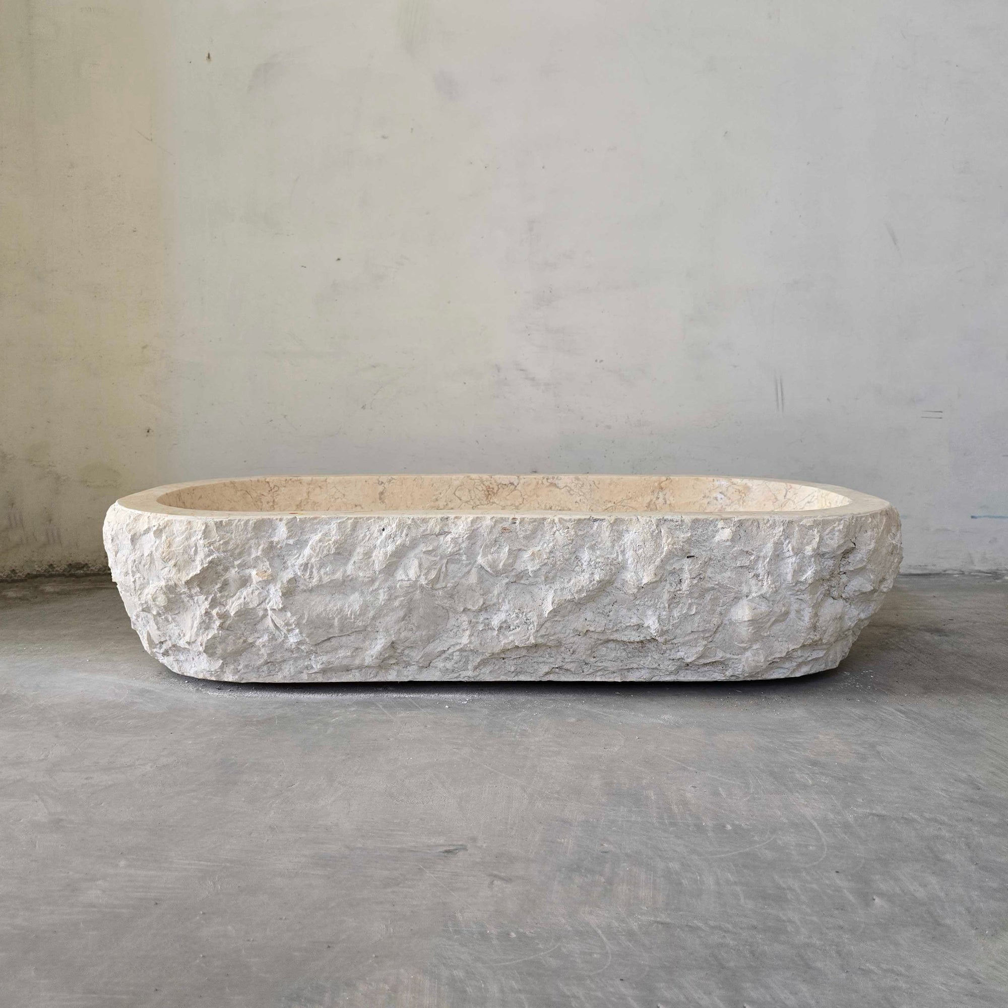 Grand Natural Marble Stone Basin 06 | Pre Order - Arriving End Nov