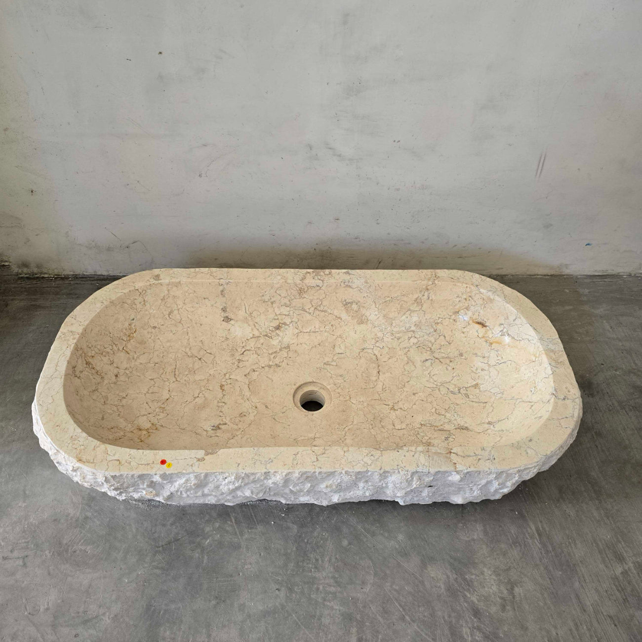Grand Natural Marble Stone Basin 06 | Pre Order - Arriving End Nov