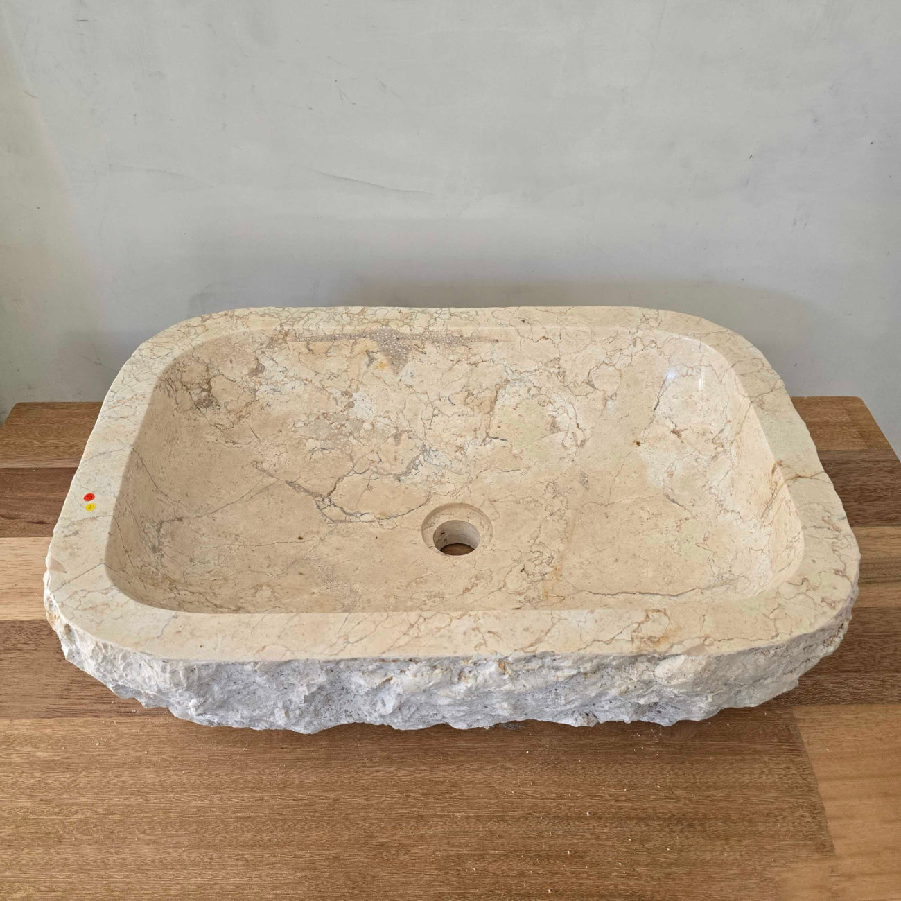 Oval Natural Marble Stone Basin 02  | Pre Order - Arriving End Nov