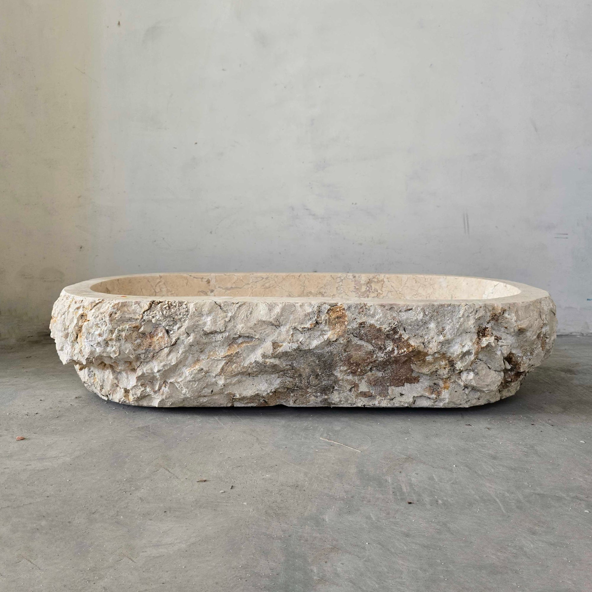 Grand Natural Marble Stone Basin 05 | Pre Order - Arriving End Nov