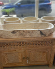 Grand Oval Natural Onyx Stone Basin 01