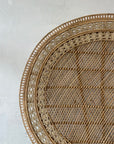 Grand Royal Peacock Rattan Chair