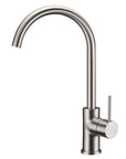 Hali Gooseneck Sink Mixer - Brushed Nickel