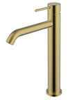 Hali High Rise Basin Mixer - Brushed Gold