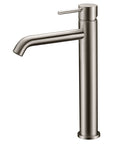 Hali High Rise Basin Mixer - Brushed Nickel