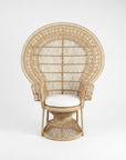 Royal Peacock Rattan Chair | Made To Order