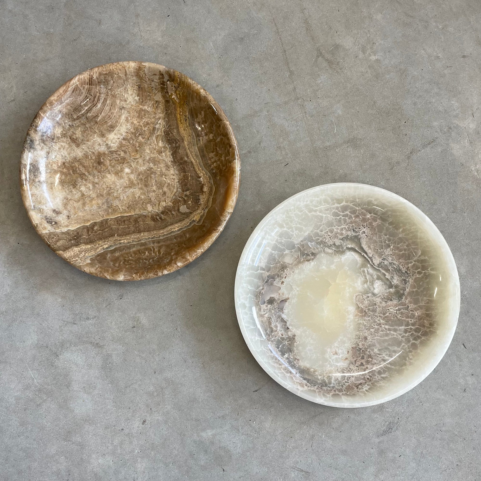 Onyx Stone Plate 25cm