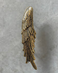 Angel Wing Brass Door Handle