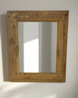 Rustic Teak Mirror 80x100cm