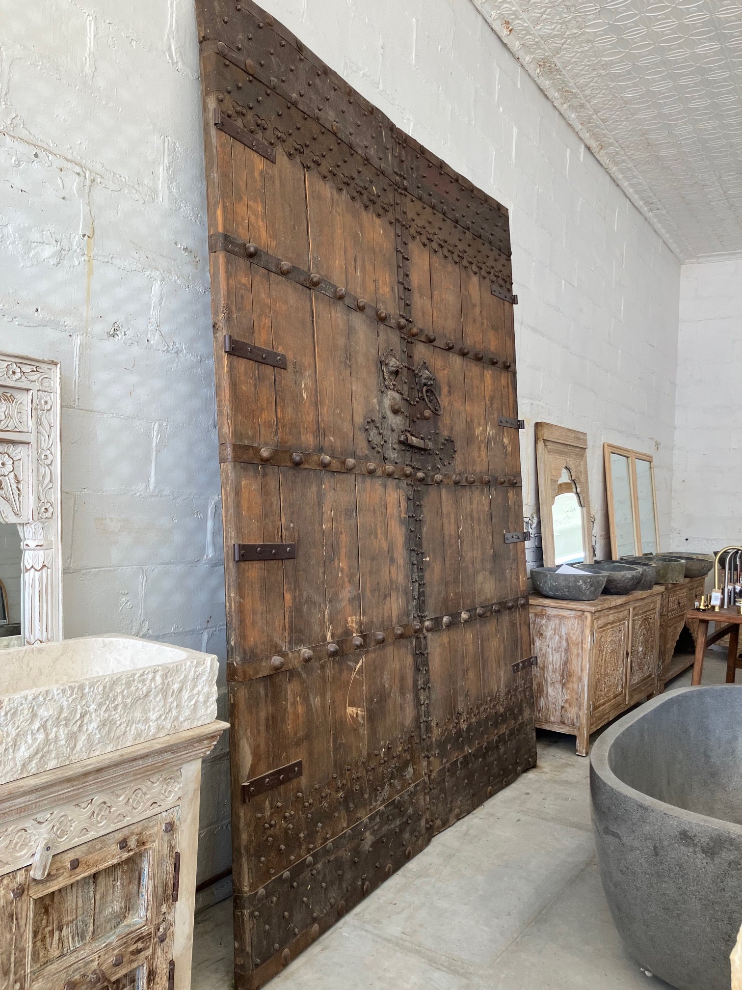 Chinese Vintage Doors - 228 x 286cm